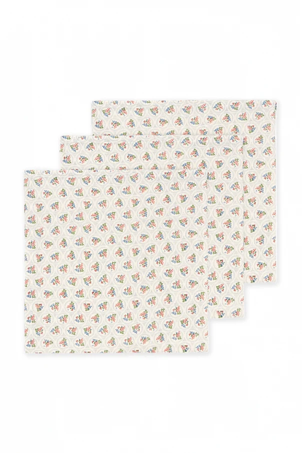 WEISS Musselin-Tücher