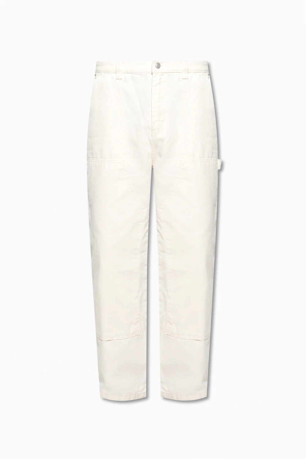 Logo-patched jeans