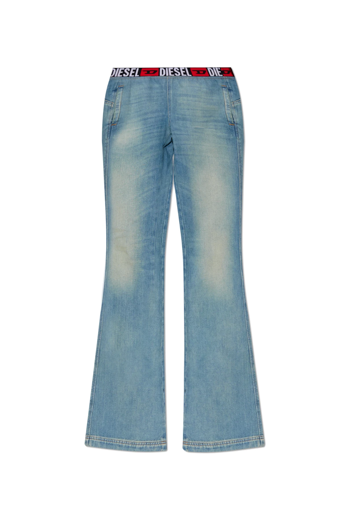 BLUE Jeans with raw finish D-EBY-S