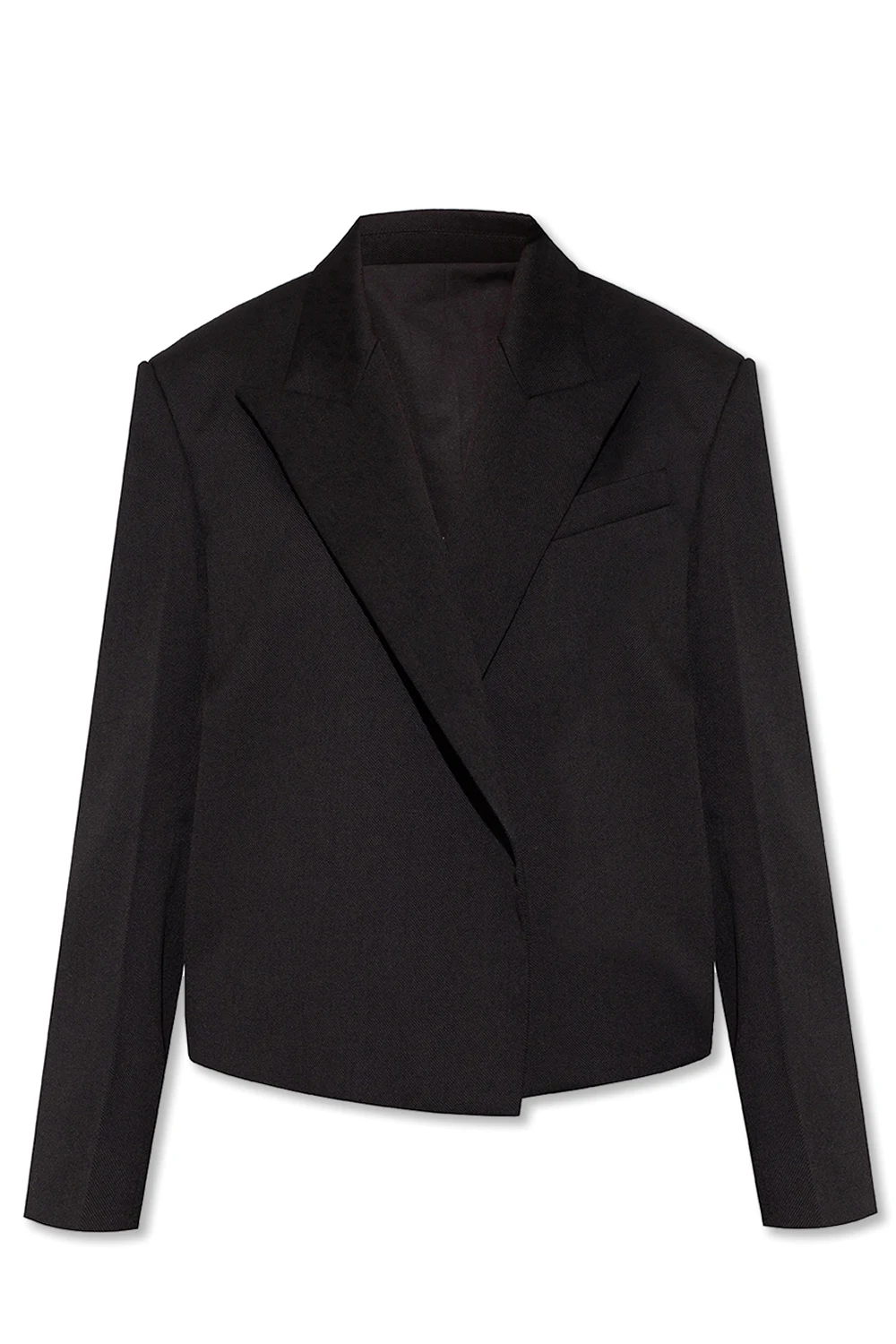 Oversize cropped blazer