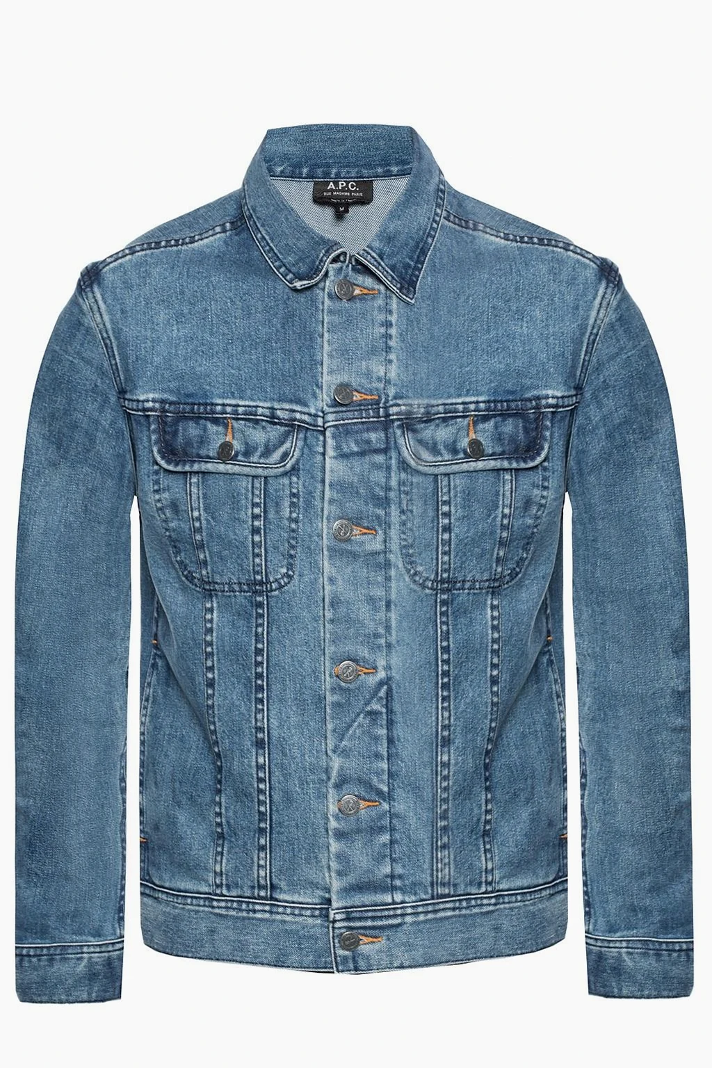 Stonewashed denim jacket