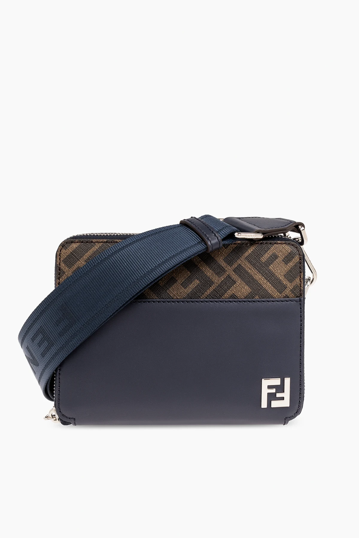 Shoulder bag with logo