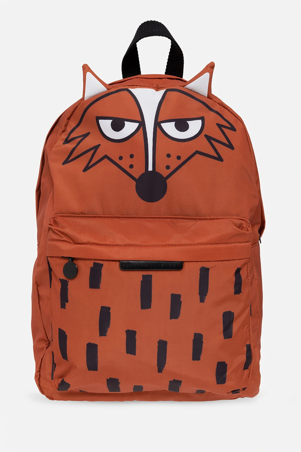 Backpack with fox motif