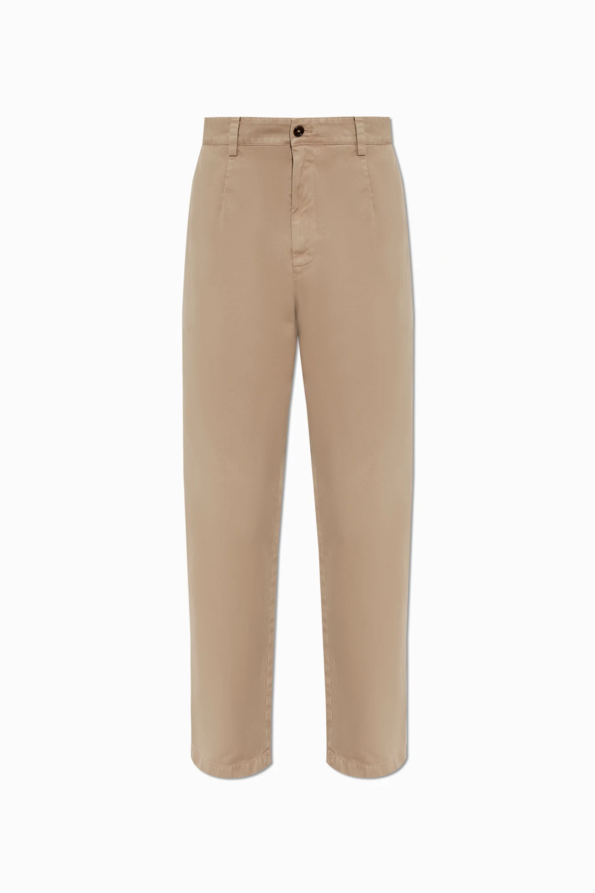 BROWN Cotton pants