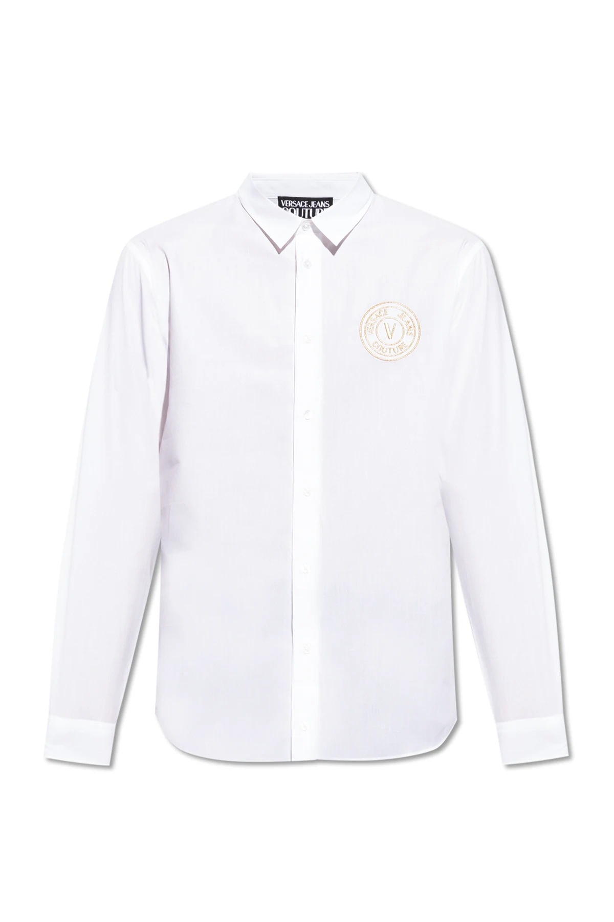 Cotton shirt with logo