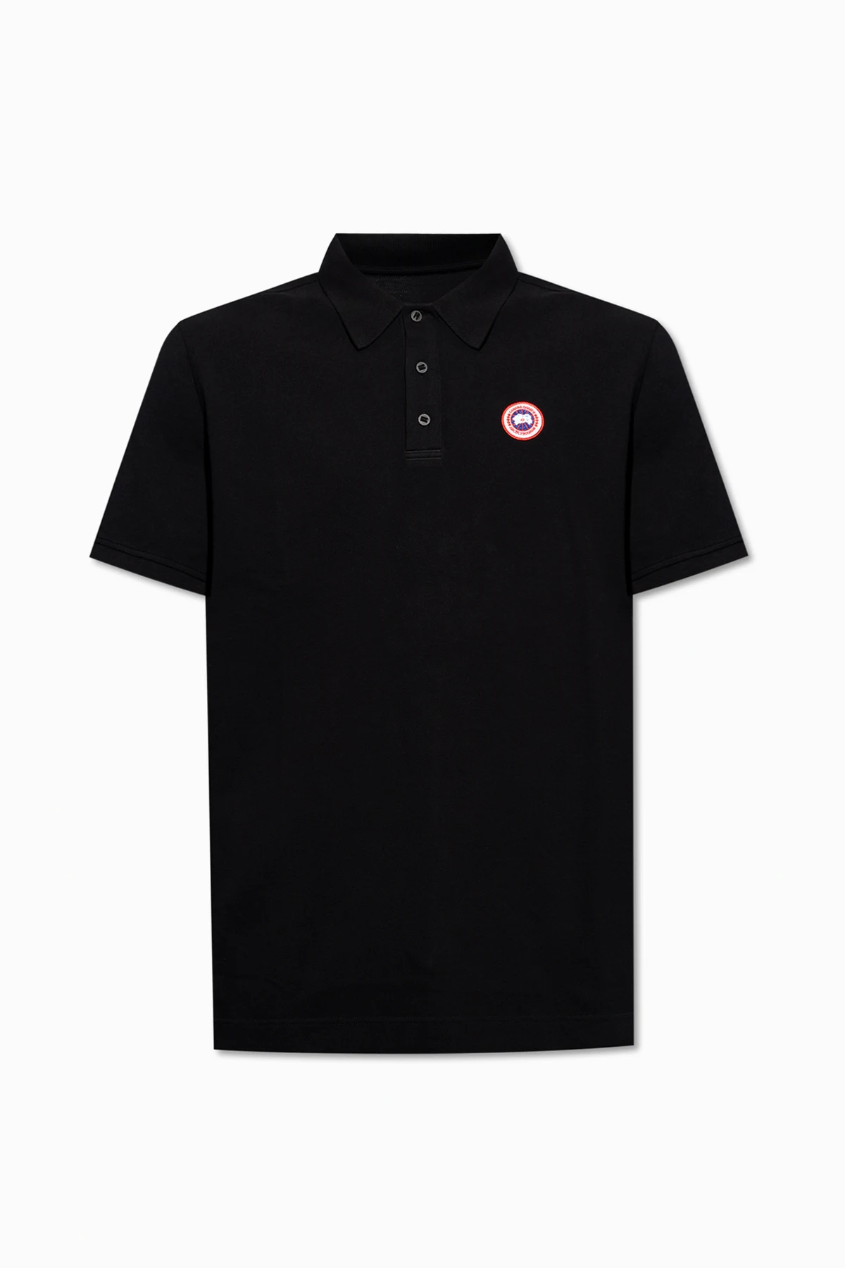 CZARNY Bawełniane polo ‘Beckley’