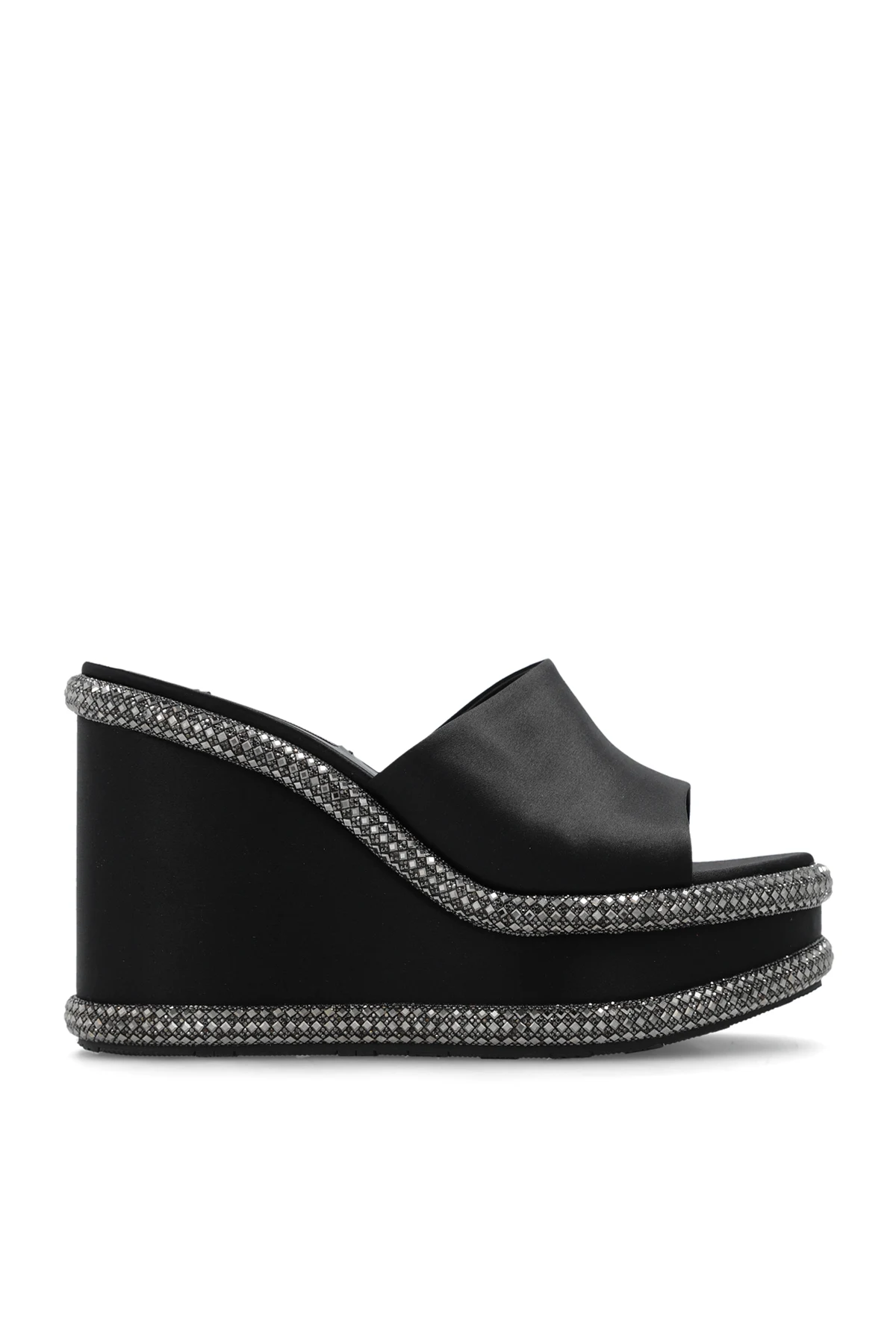 ‘Jasmine Stratosphere’ wedge mules