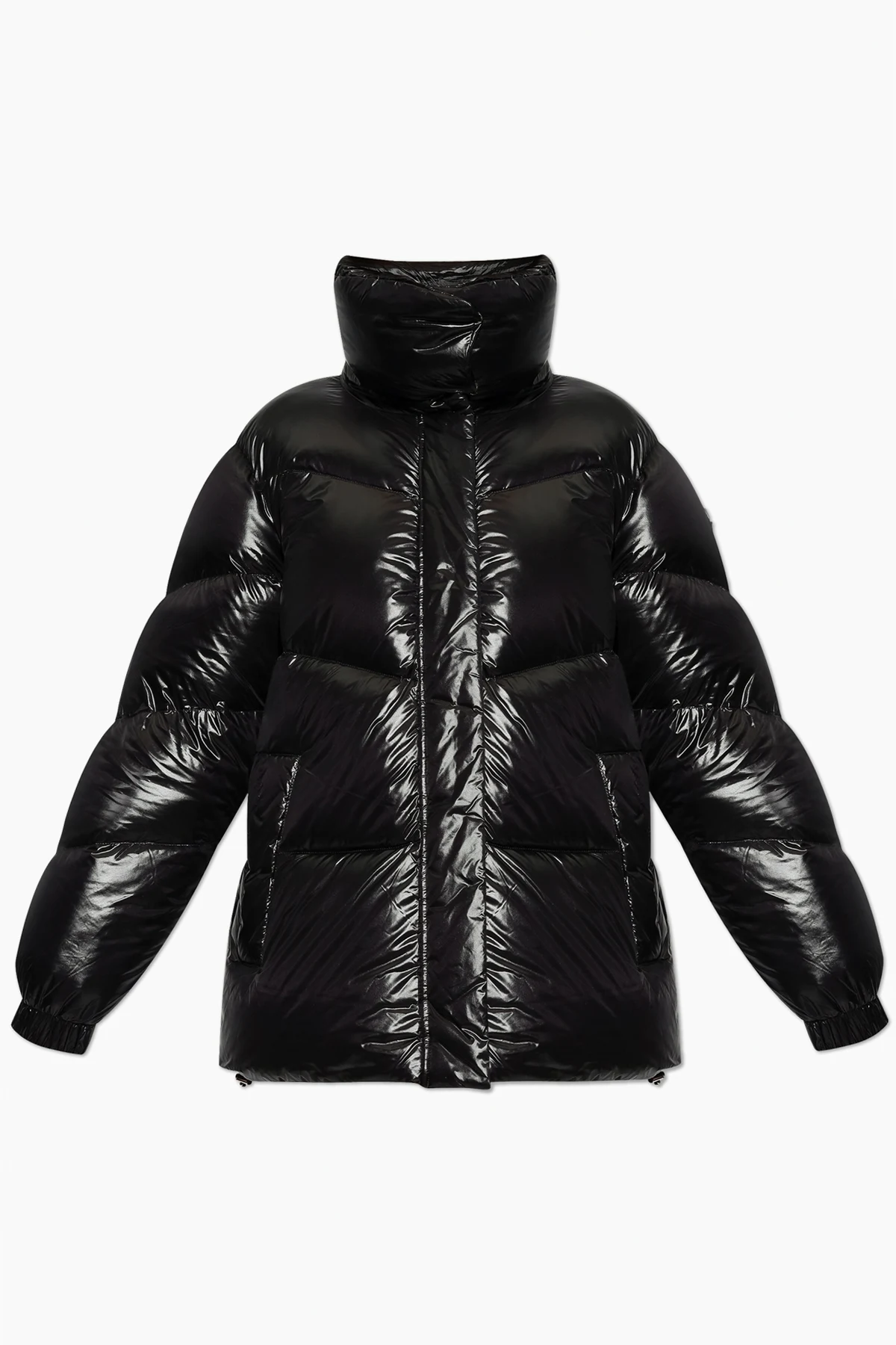 Down jacket with collar