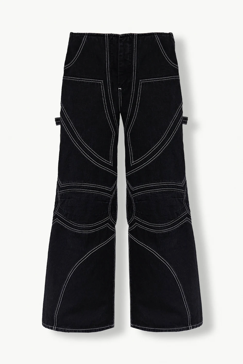 Jeans with stitching details