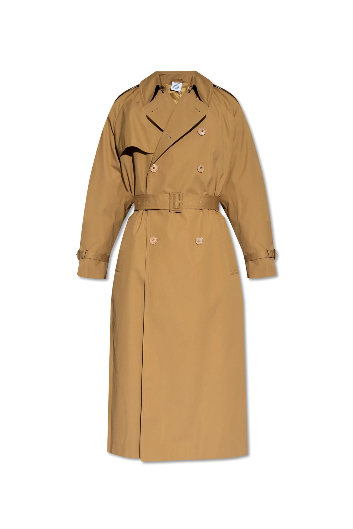 Oversize trench coat