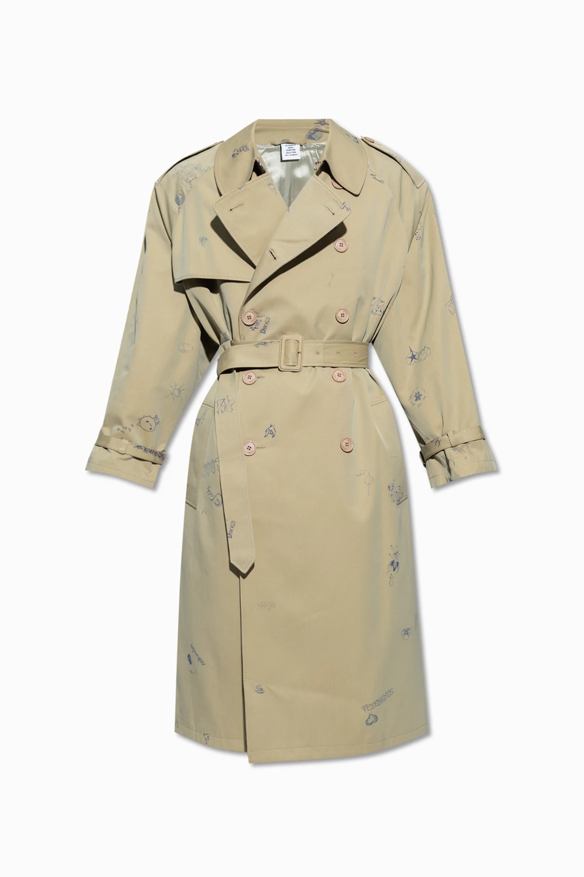 Cotton trench coat