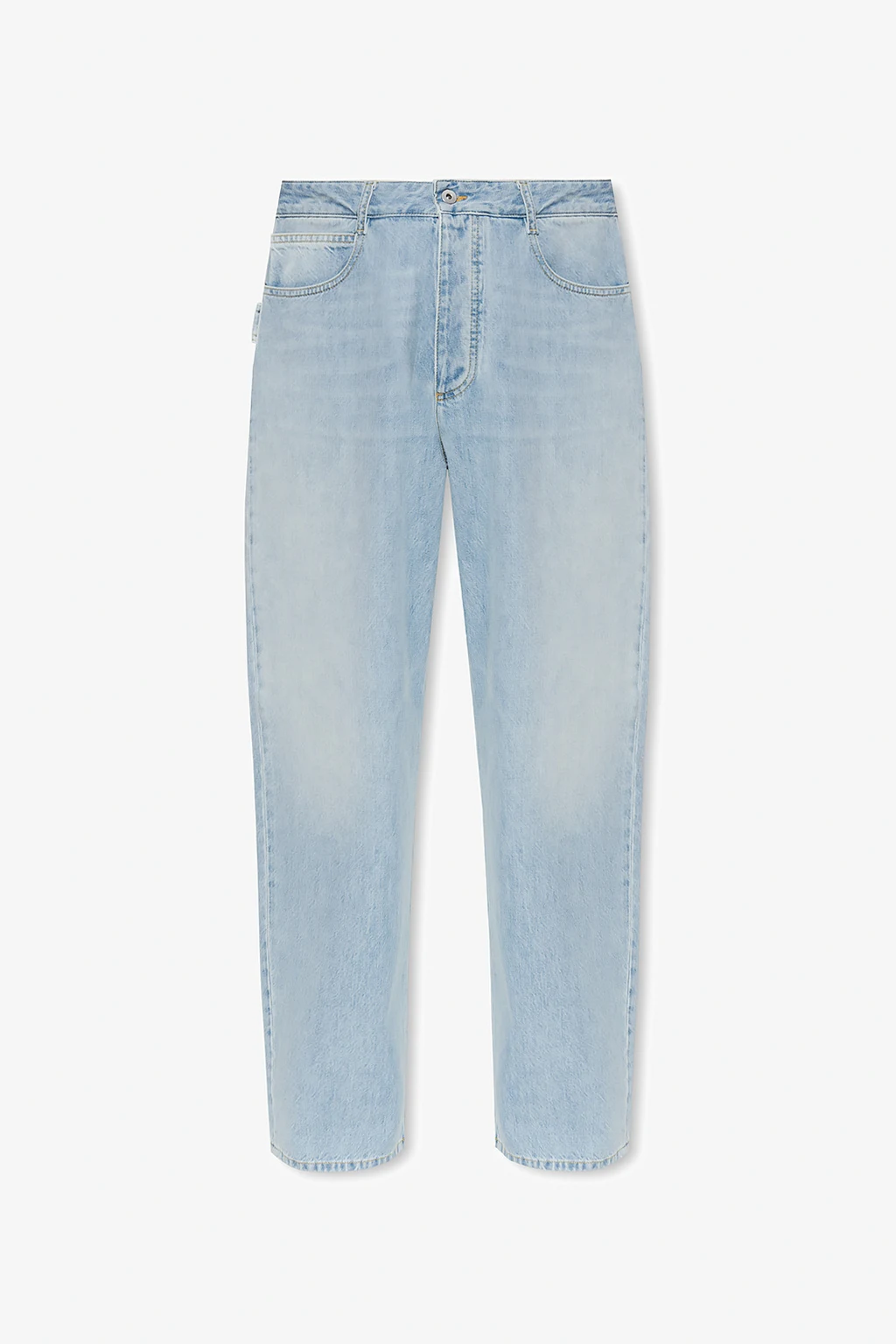 Jeans with wide legs