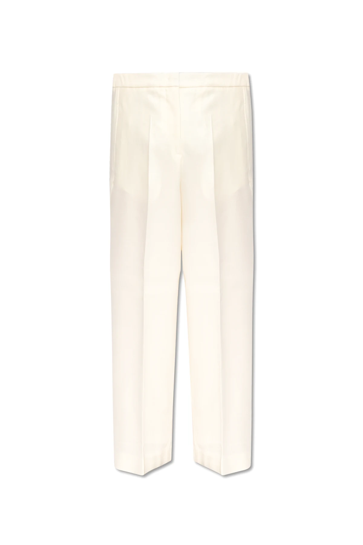 Pleat-front trousers