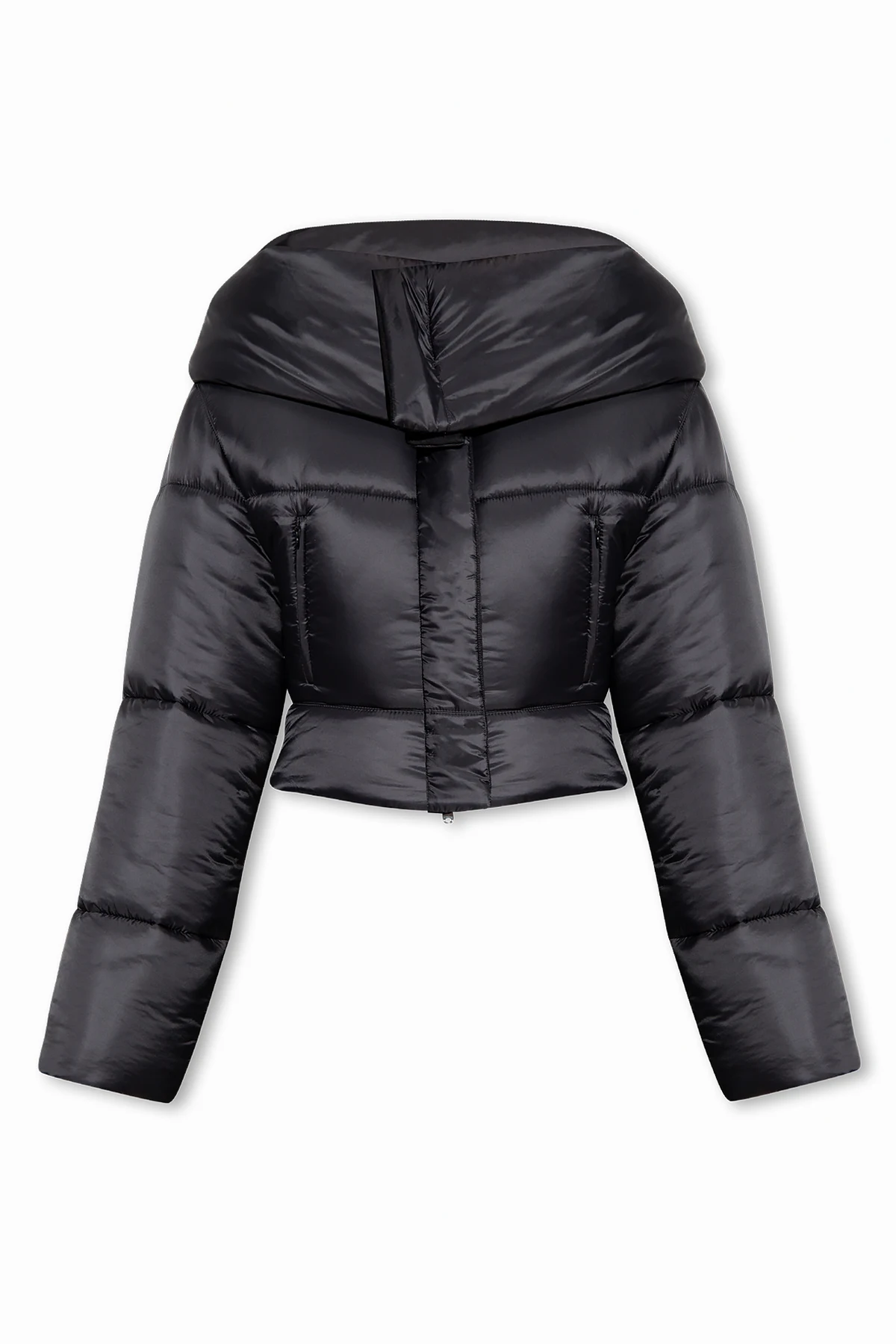 Cropped insulated jacket