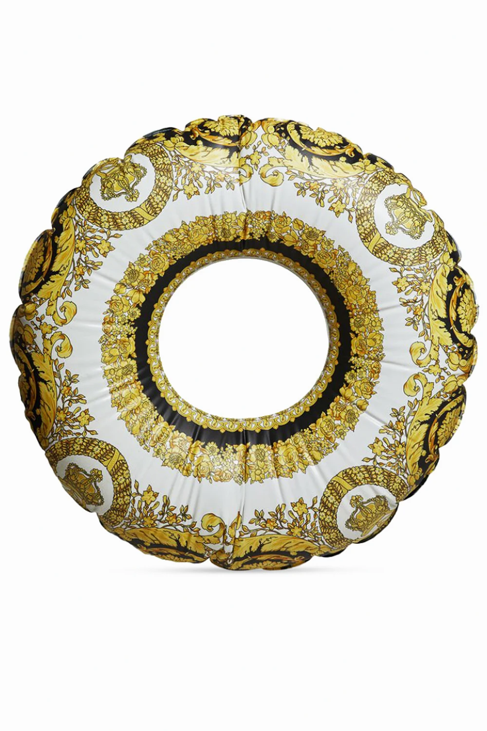 Inflatable swimming ring