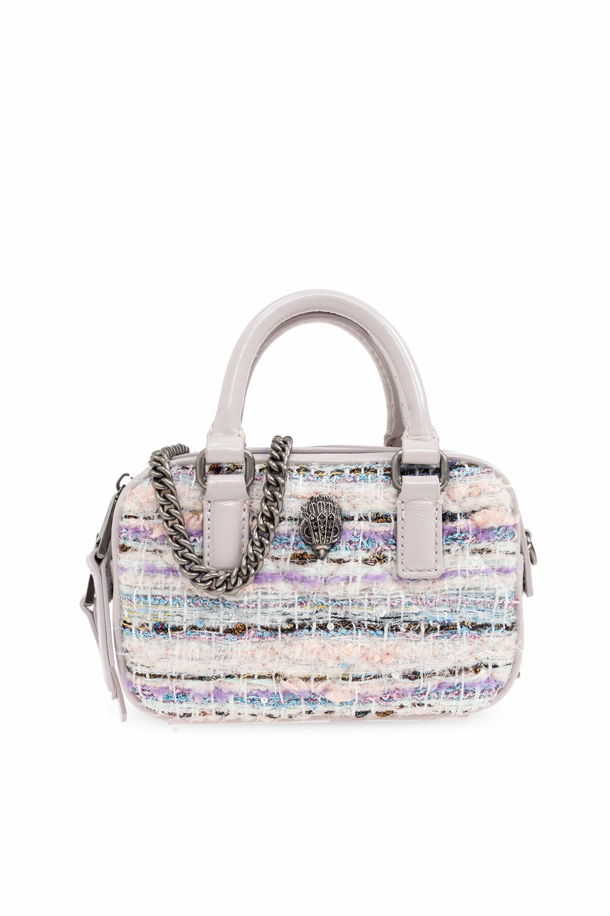 PURPLE Tweed Handbag ‘Kensington’