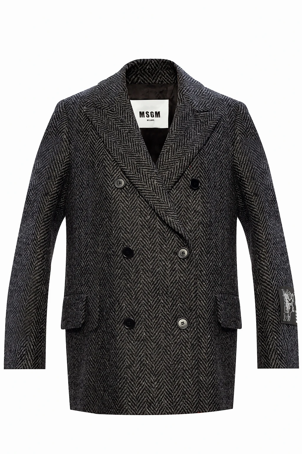 Marynarka z naszywką z logo