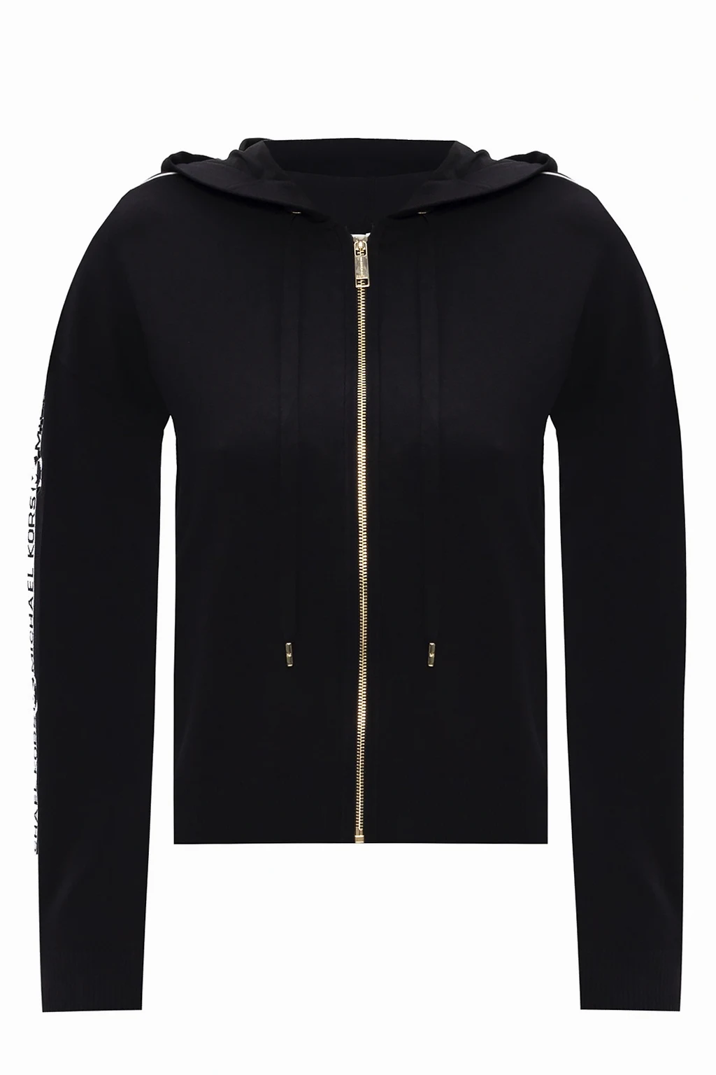 Logo stripe hoodie