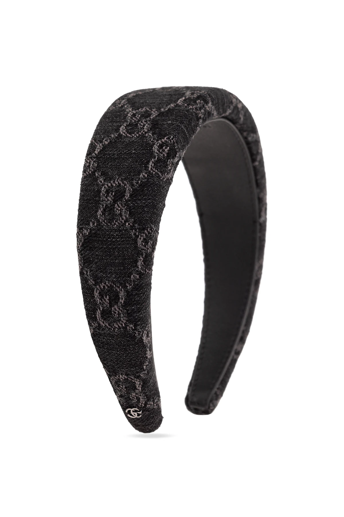 Jeansowa opaska na głowę