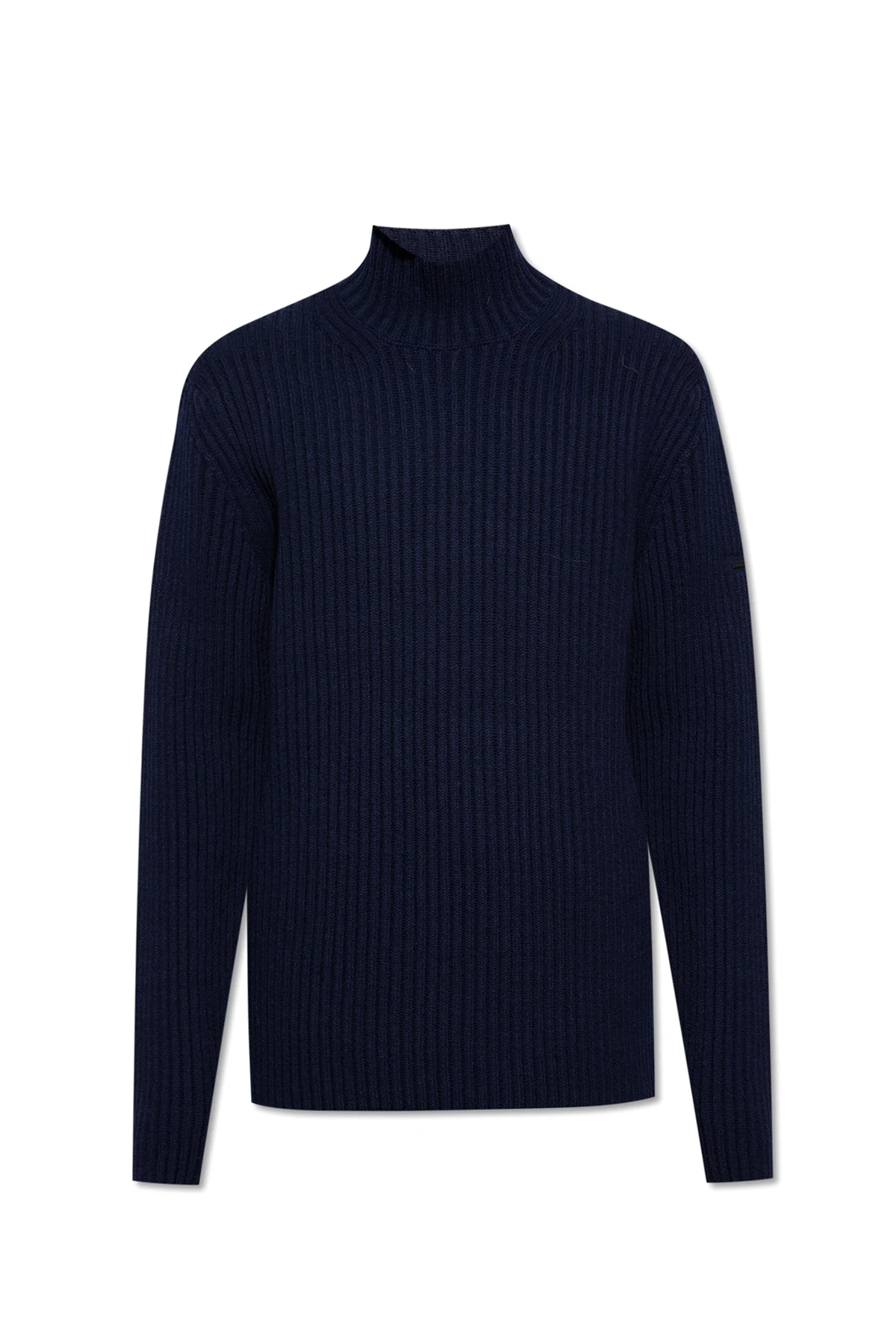 Wool turtleneck sweater