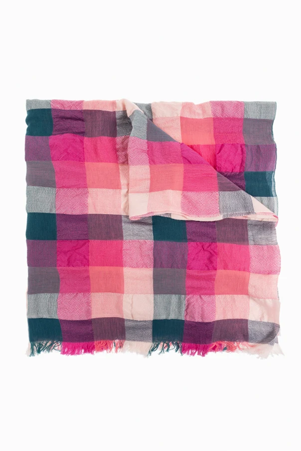 MEHRFARBIG Plissierter Schal