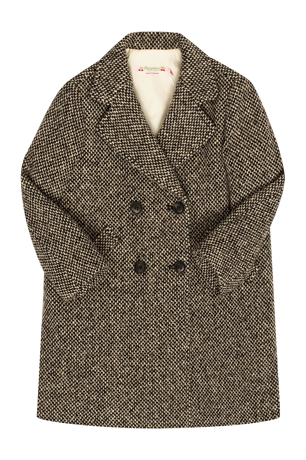 Double-breasted coat