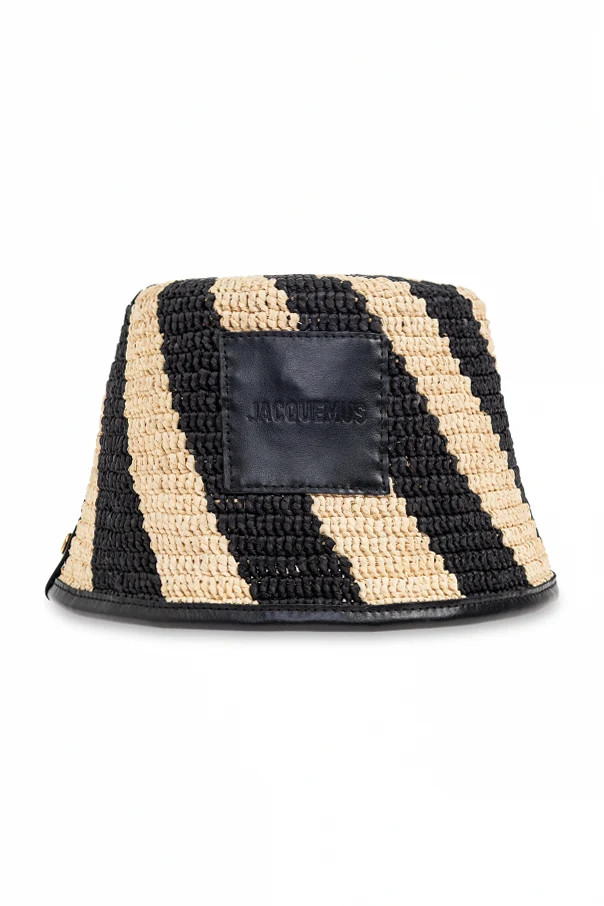 BEIGE Geflochtener Hut