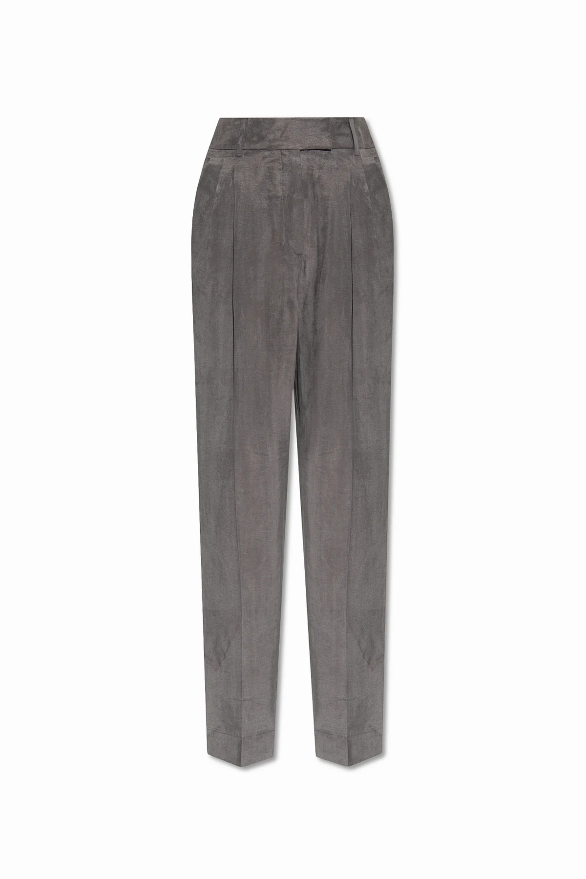 ‘Elle’ pleat-front trousers