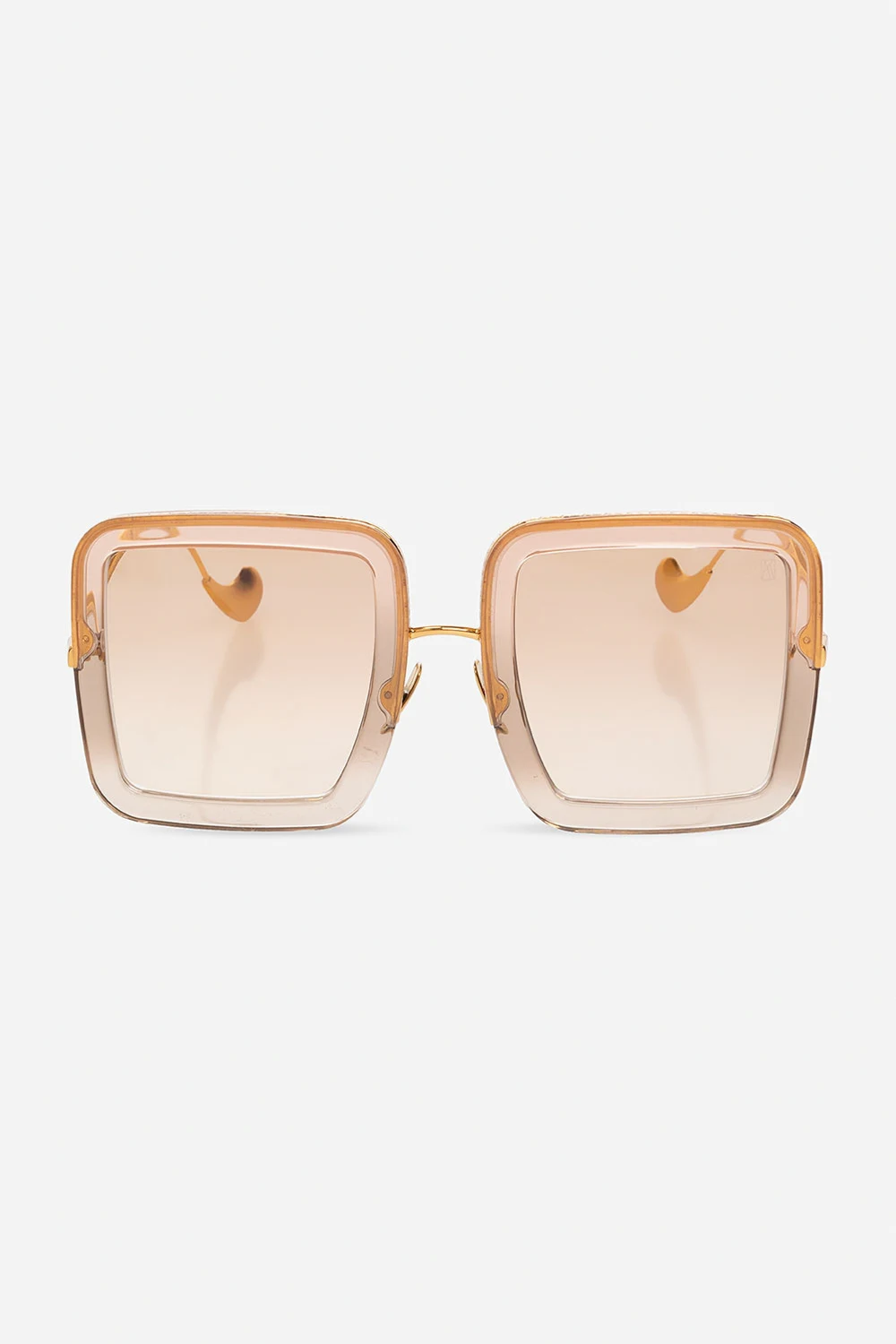 beige ‘Beaming Sky’ sunglasses