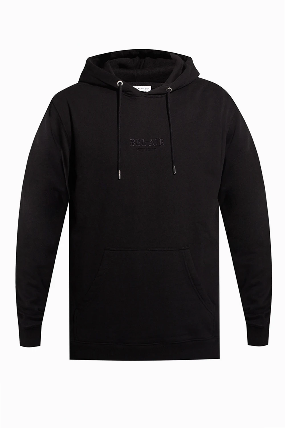 Logo-embroidered hoodie