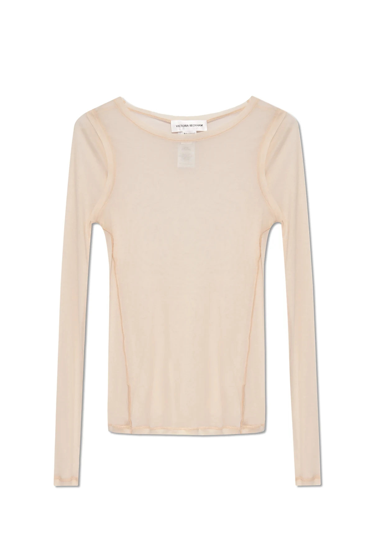 Top z długimi rękawami