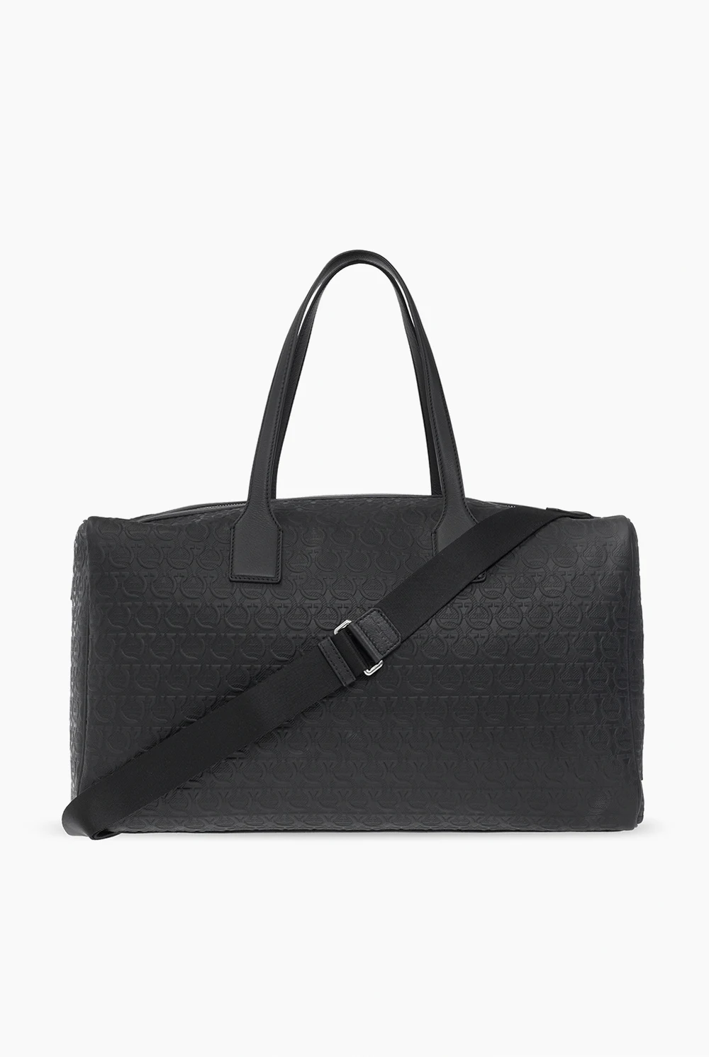 Leather holdall