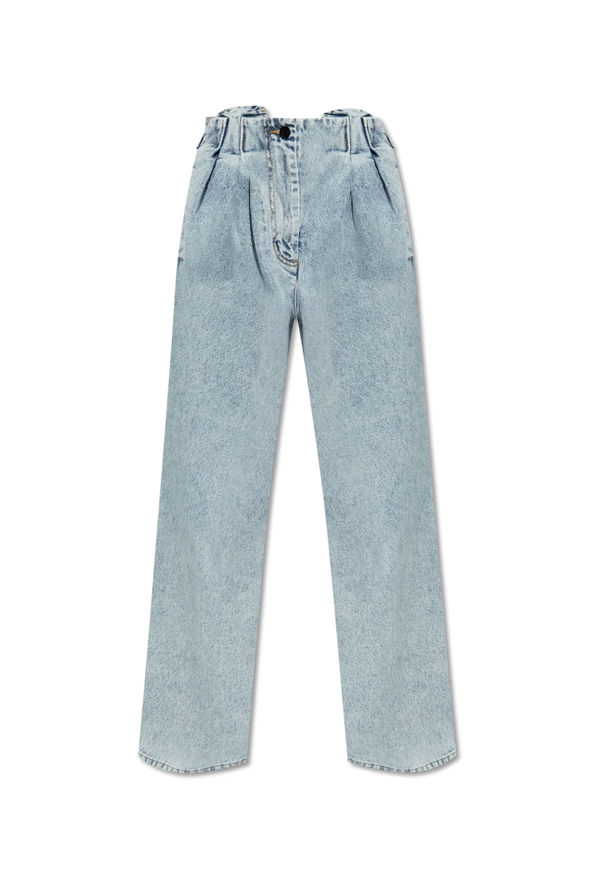 ‘Aspos’ jeans with pleats