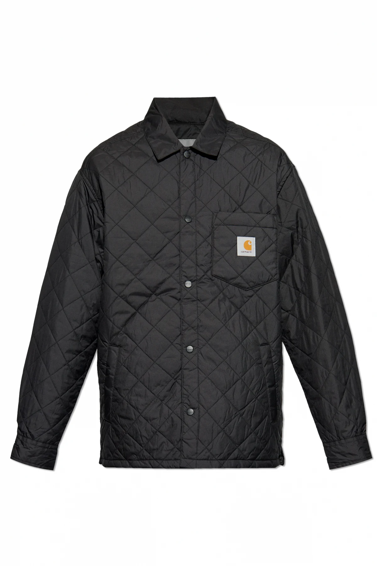 Gestepptes Jacke mit Logo-Patch