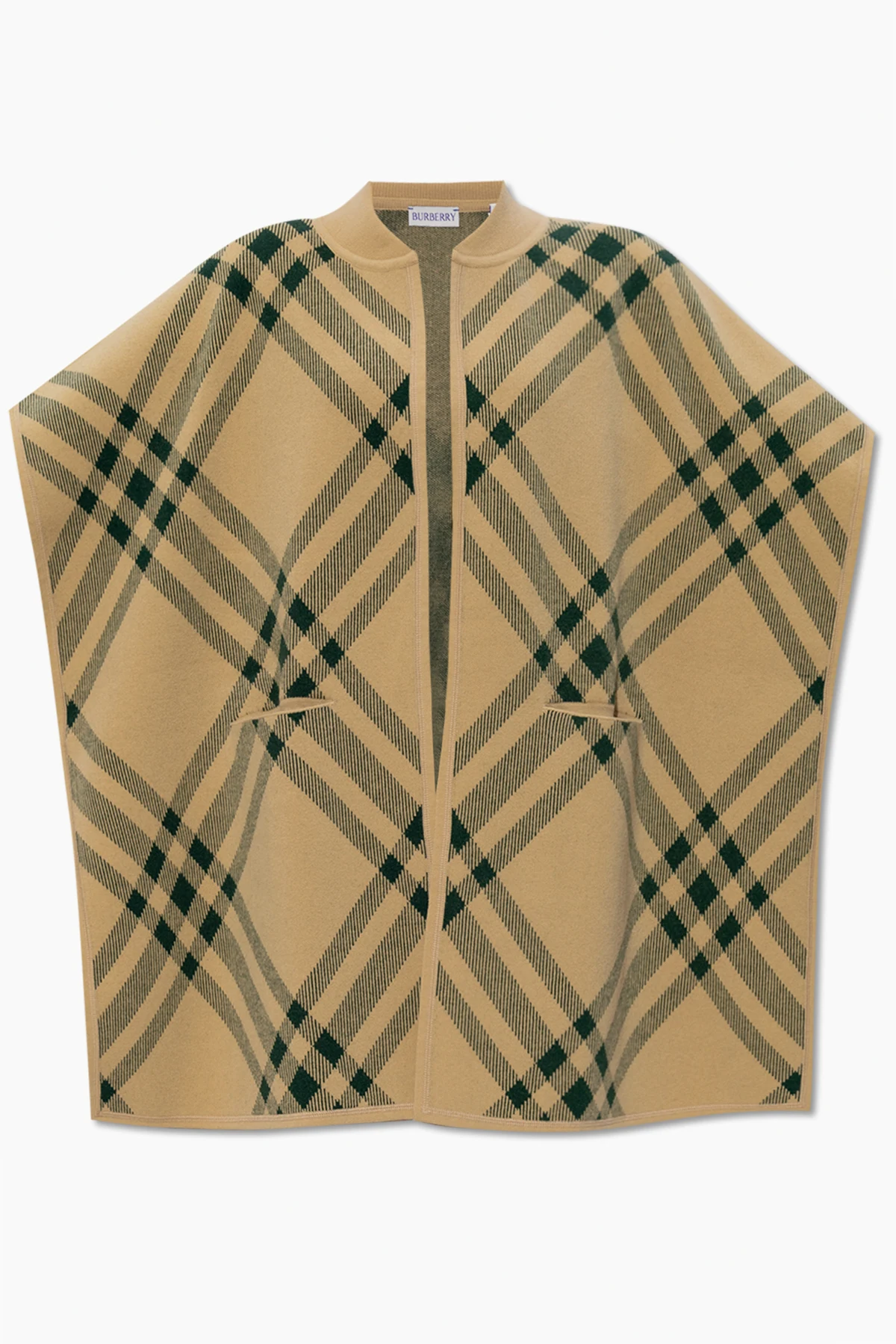 Wool cape
