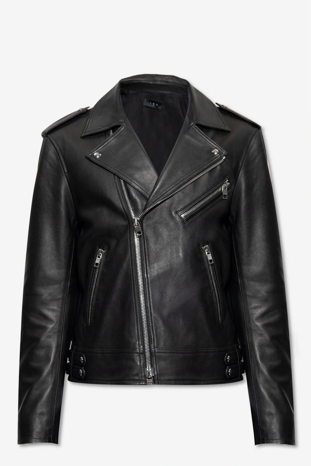 ‘Hadro’ leather biker jacket