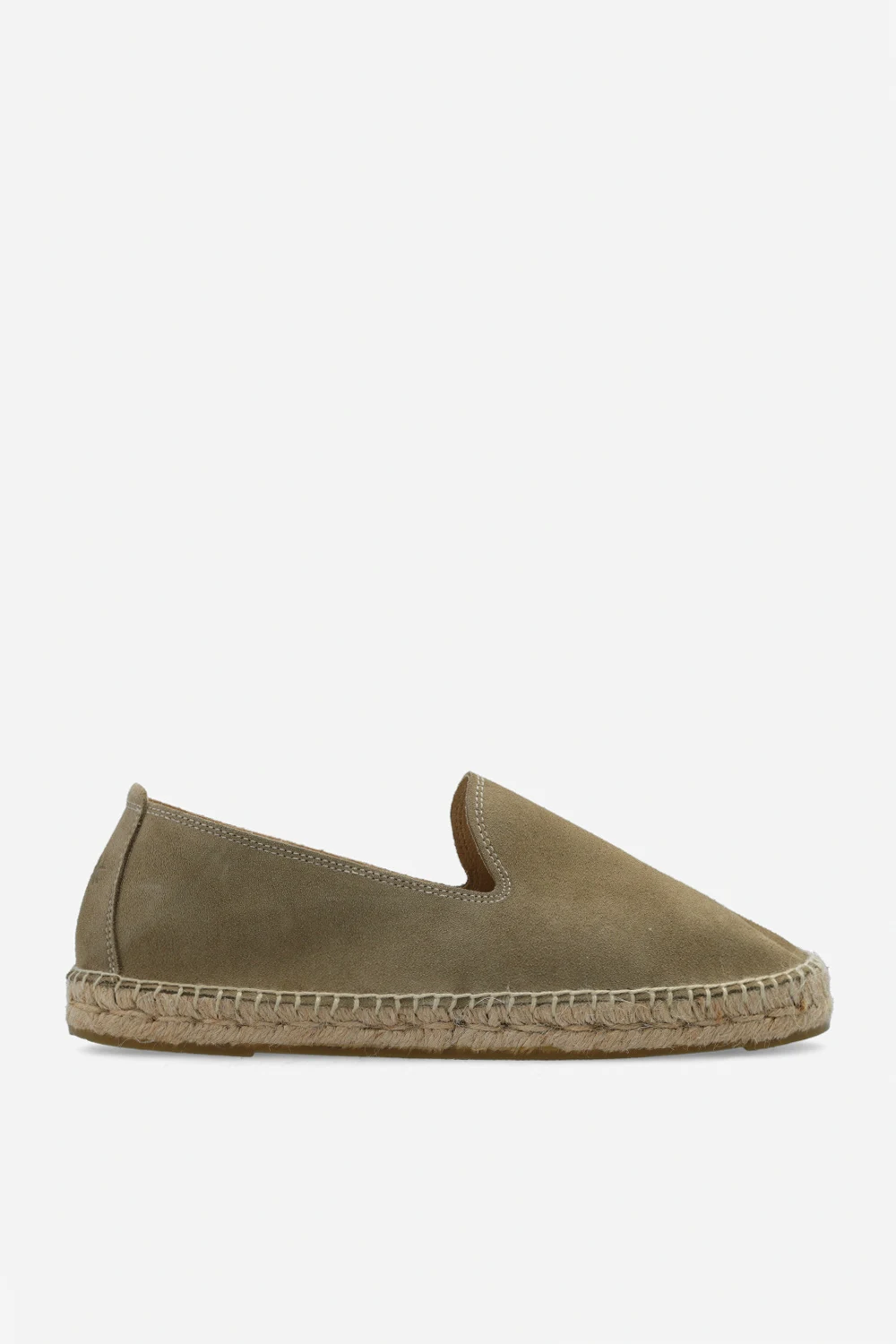 Suede espadrilles with logo
