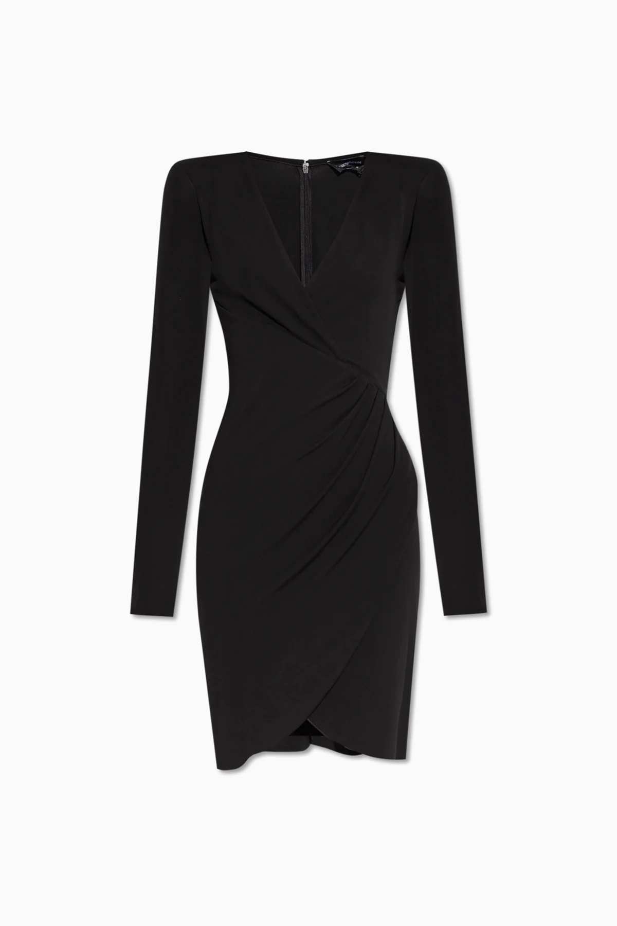 BLACK Dress with V-neckline