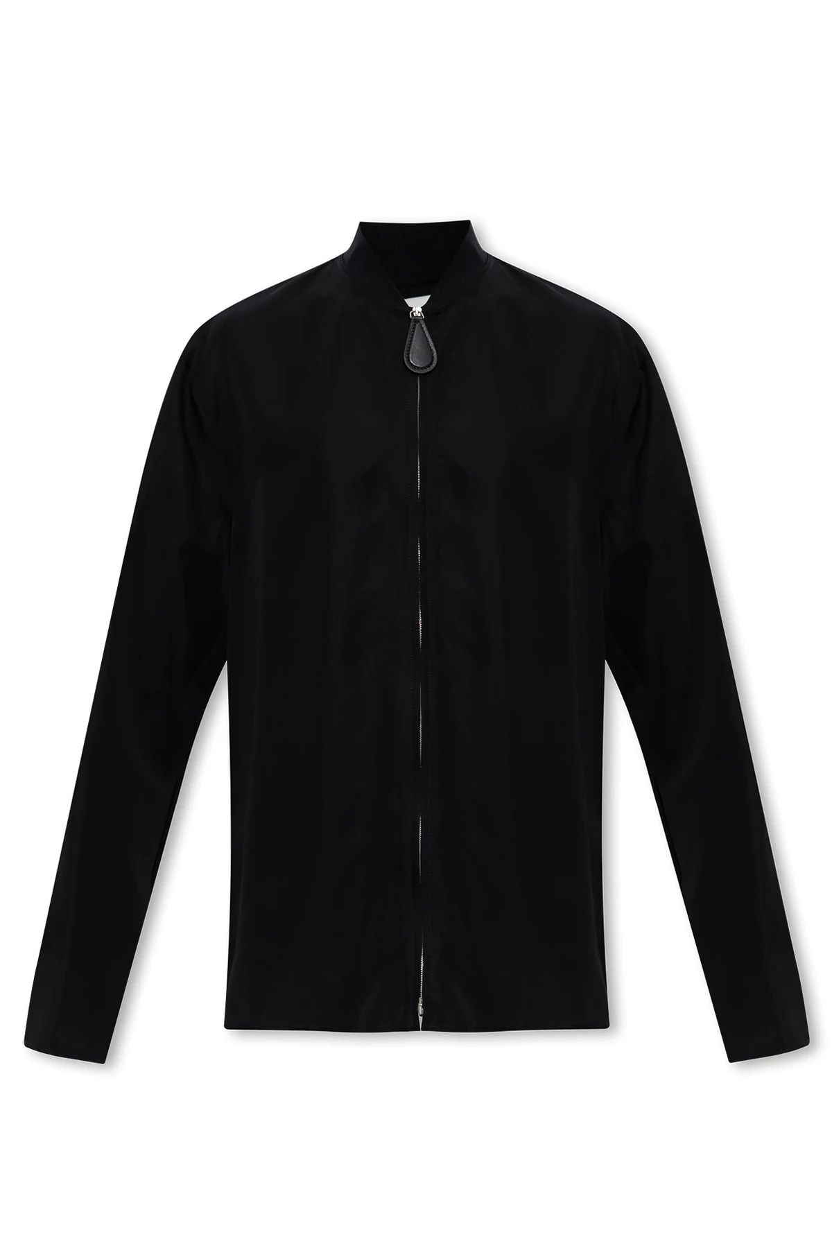 Shirt with zip fastening