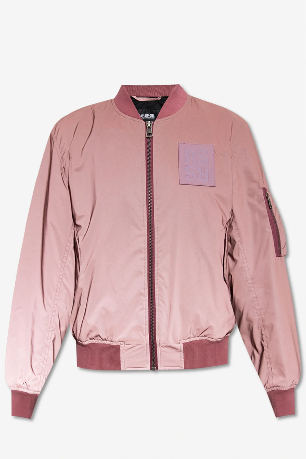 Reflective bomber jacket