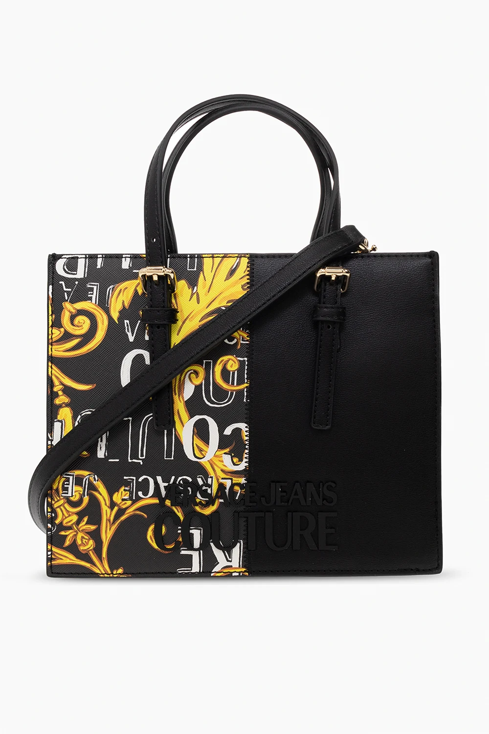 Torba na ramię z nadrukiem ‘Logo Couture’