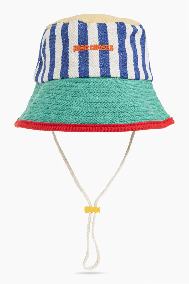 MEHRFARBIG Hut mit besticktem Logo