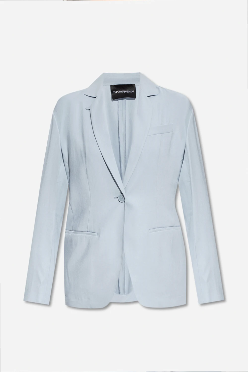Blazer with notch lapels