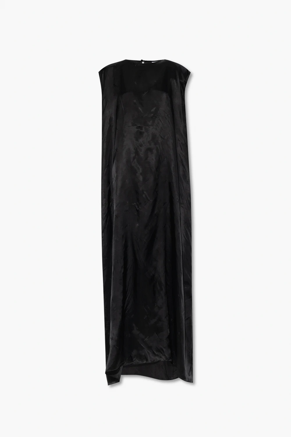 Oversize satin dress