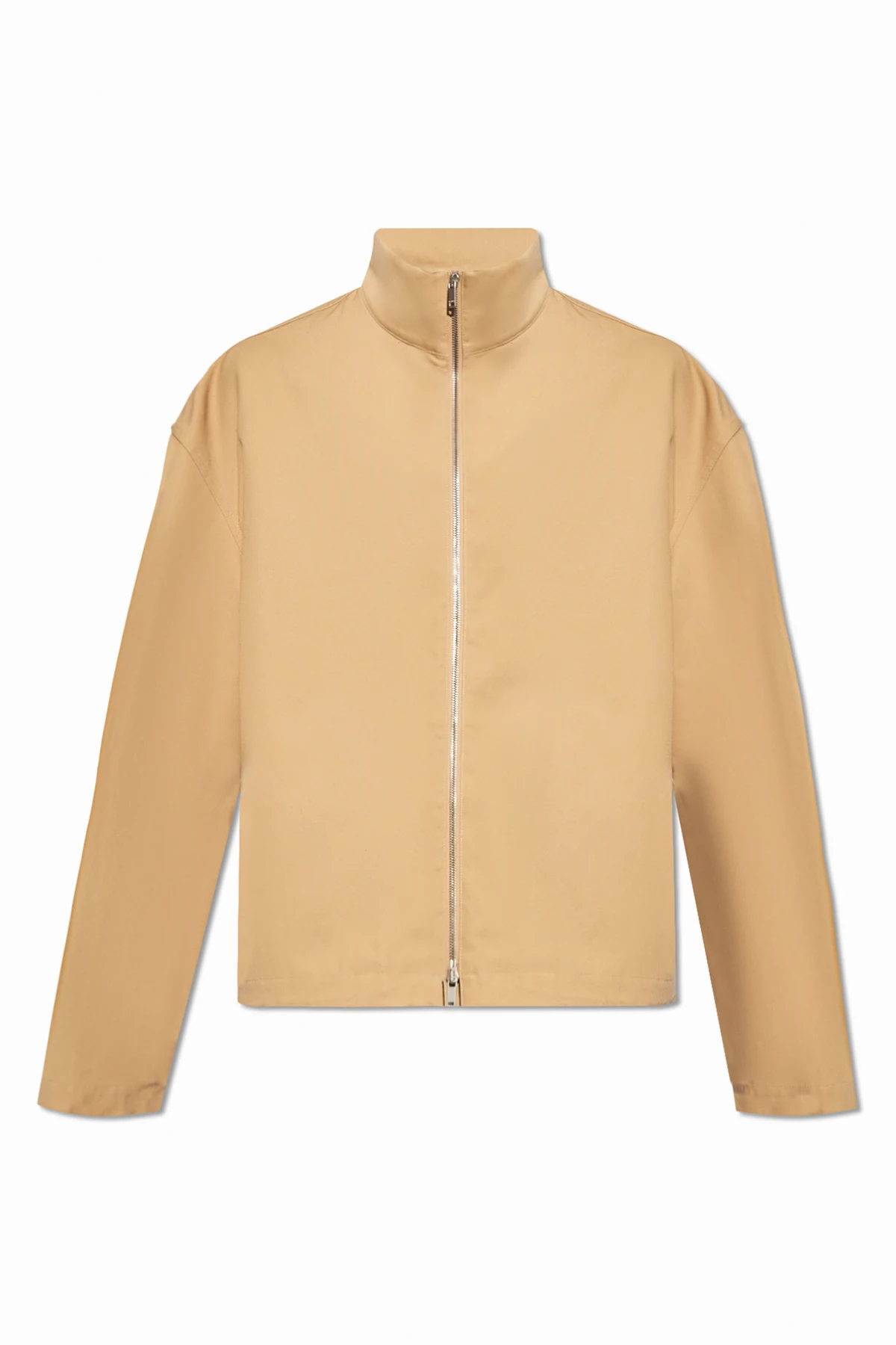 beige Jacket with logo