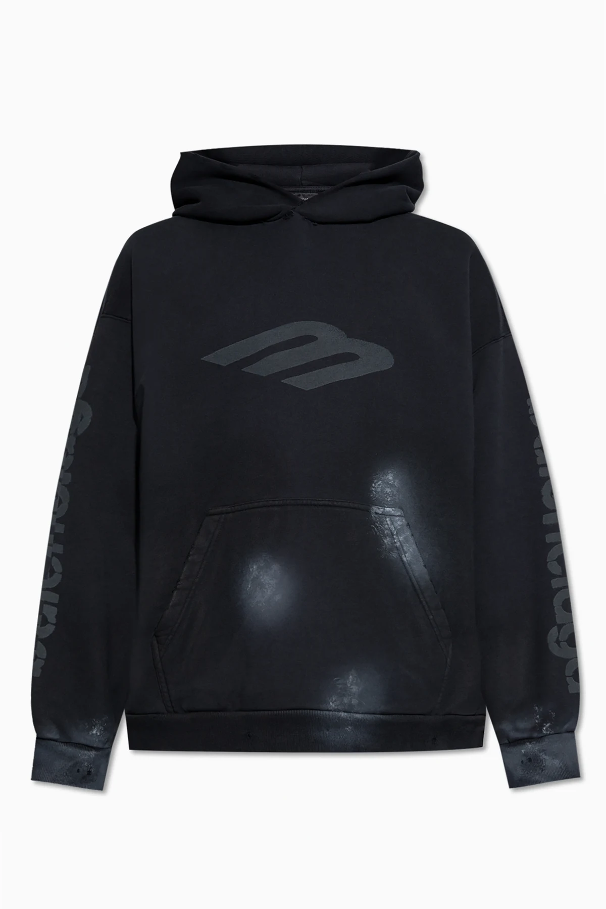 BLACK Cotton sweatshirt