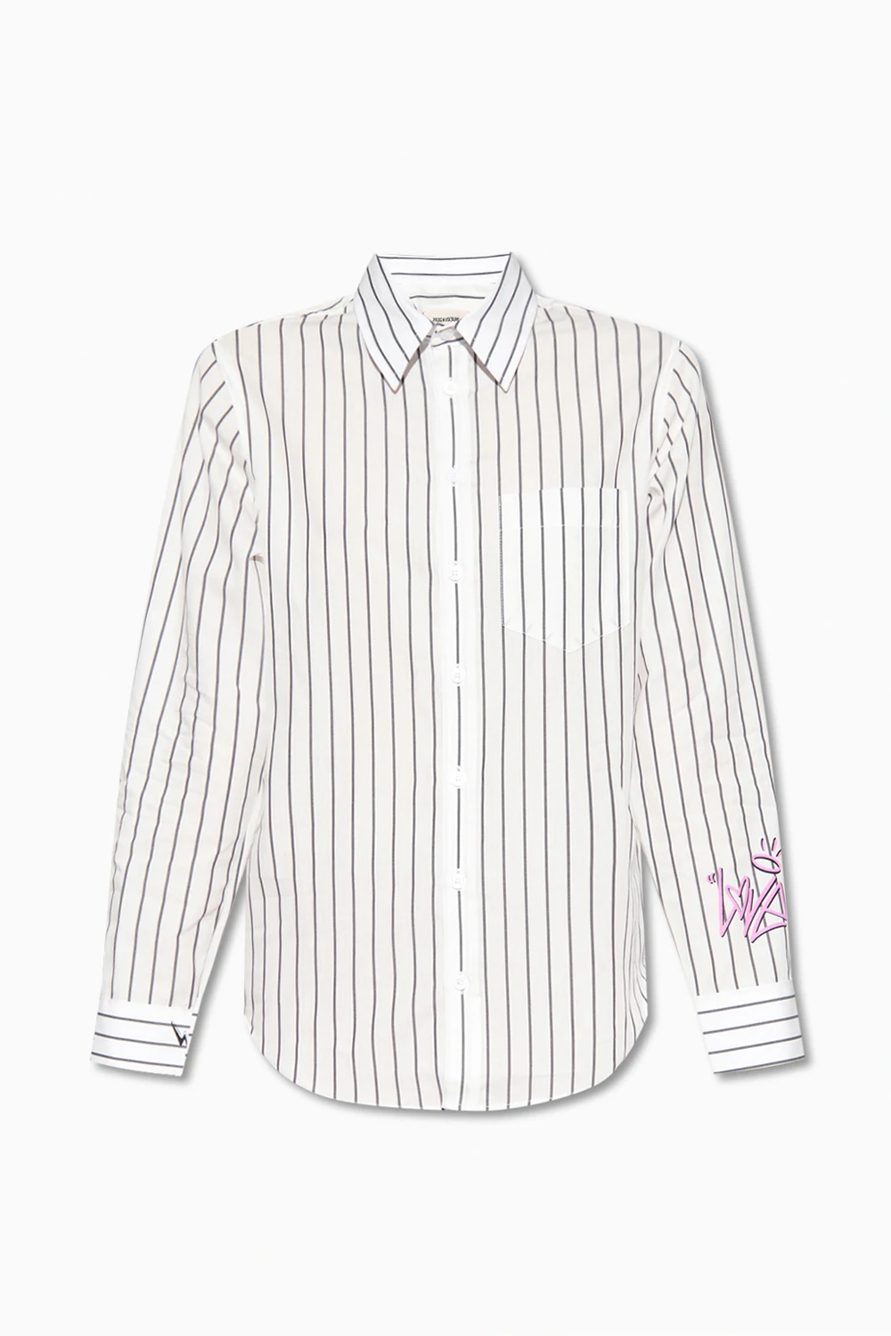 Pinstriped shirt