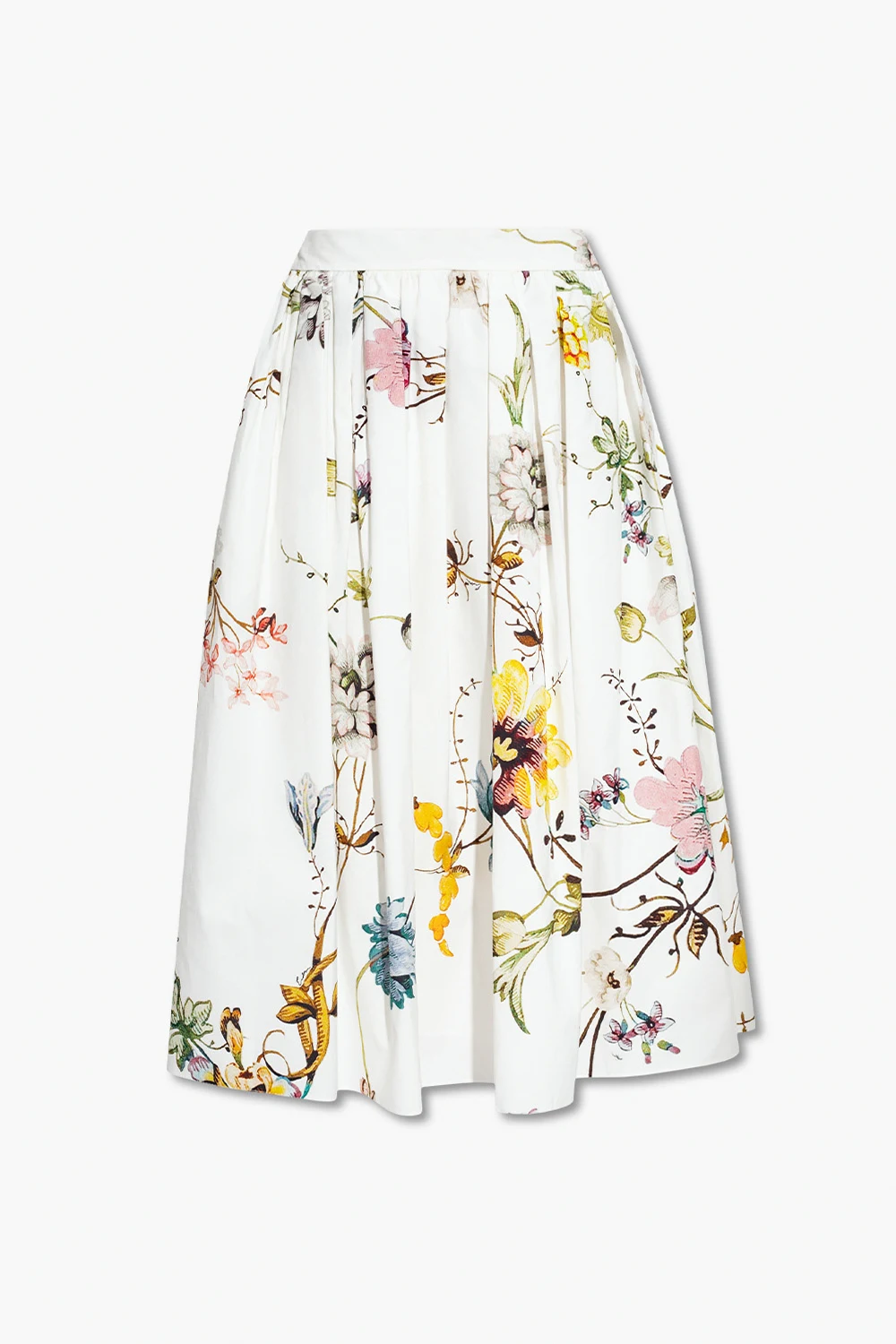 ‘Ferro’ skirt with floral motif
