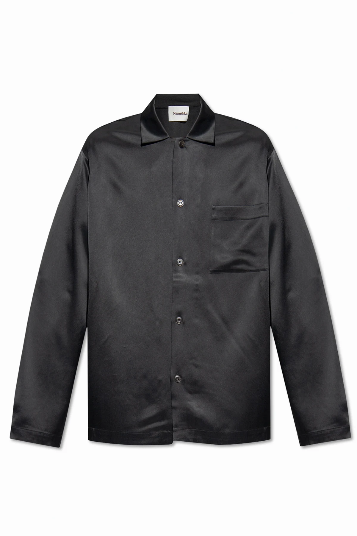 ‘Jelmer’ satin shirt