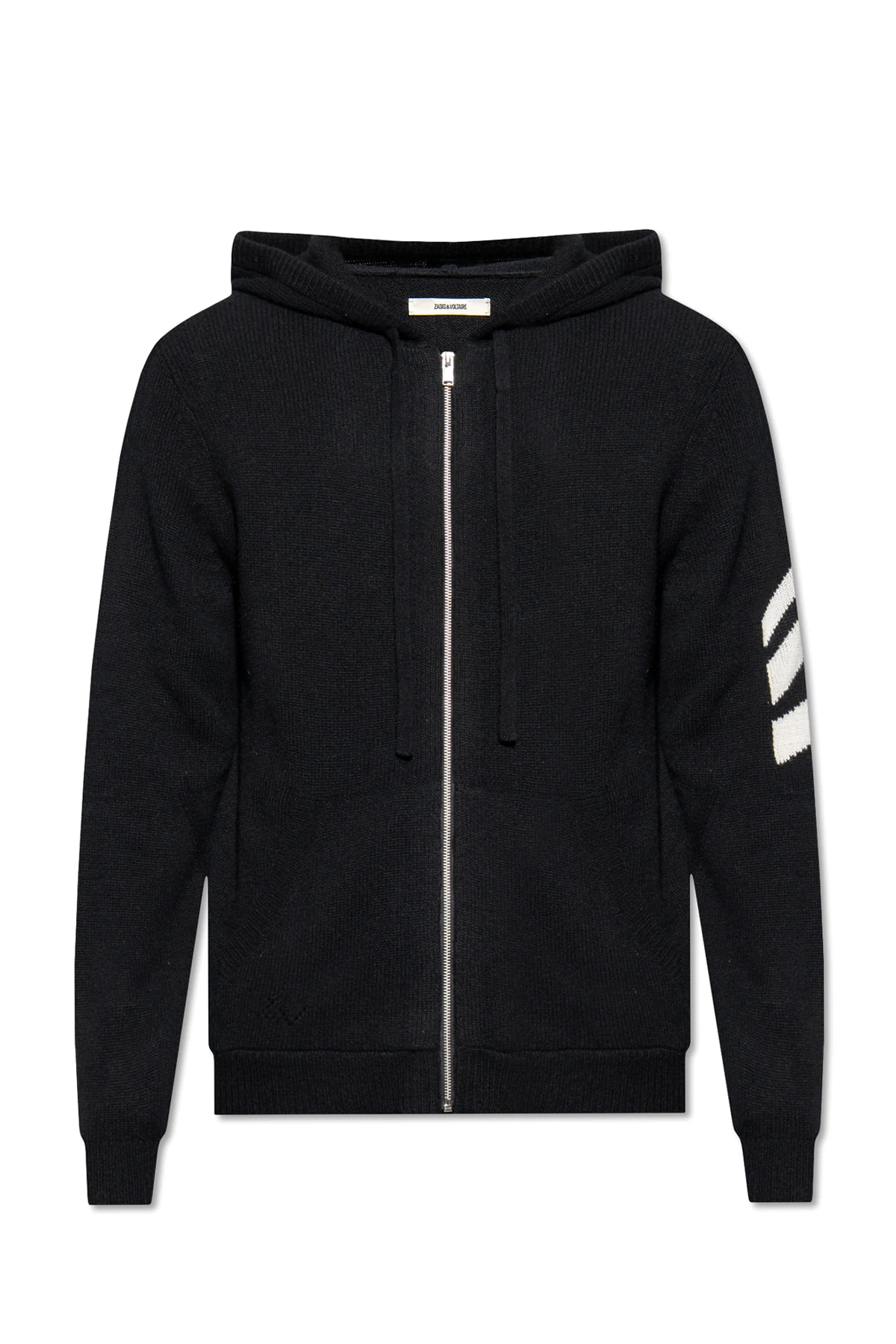 BLACK ‘Clash’ cashmere hoodie